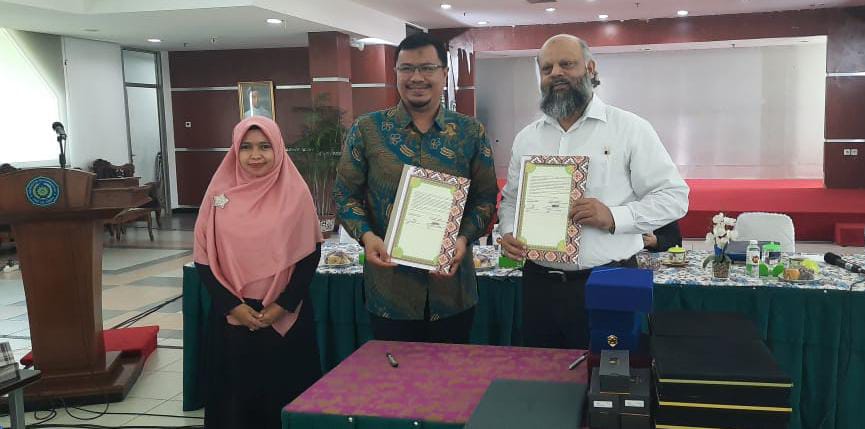 Penandatanganan MoU Kerjasama Bersama Universitas Lahore Pakistan