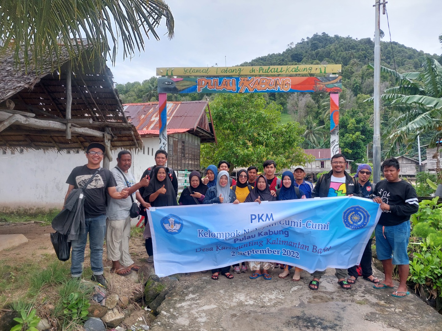 PKM Pulau Kabung Kelompok Nelayan Cumi Cumi UM Pontianak