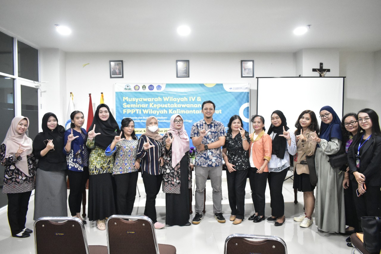 Kepala UPT Perpustakaan UM Pontianak Terpilih Memimpin FPPTI Kalimantan Barat