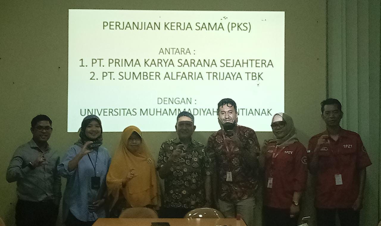 Jalin Kerjasama, Universitas Muhammadiyah Pontianak Lakukan Penandatanganan MoU dengan 2 Perusahaan Nasional di Kalimantan Barat.