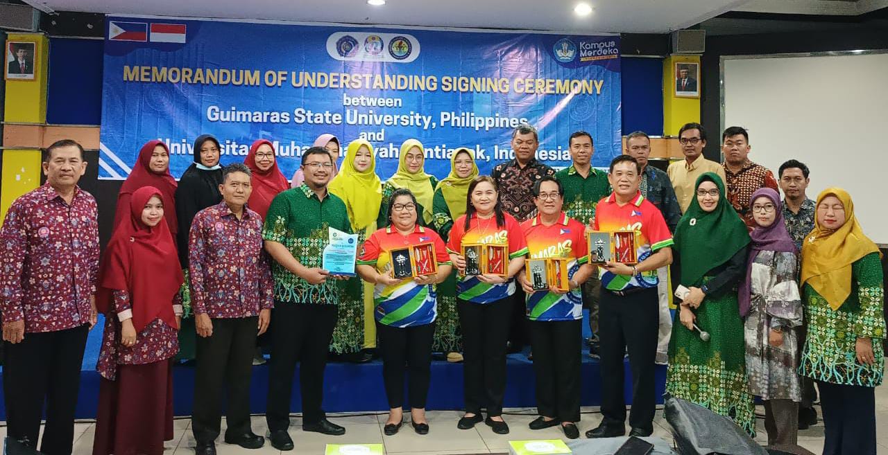 UM Pontianak Gelar Signing MoU dengan Guimaras State University Filipina