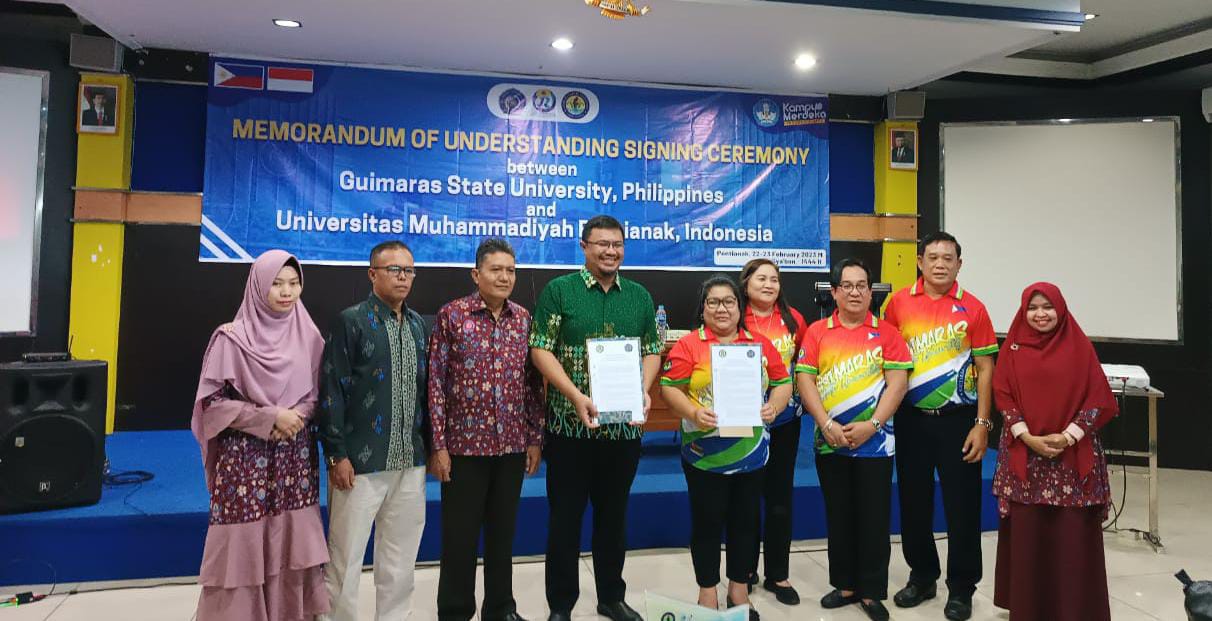 UM Pontianak Gelar Signing MoU dengan Guimaras State University Filipina