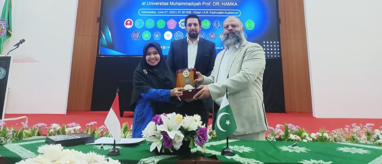 Tandatangani MoU dengan Ibadat International University Islamabad. Pakistan, UM Pontianak lanjut Implementasi program