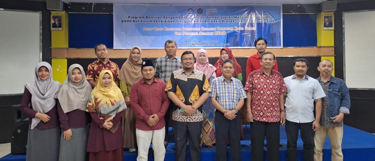 FGD I, HASILKAN REKOMENDASI BAGI UNIT PELAKSANA AKADEMIK MKWK di UM PONTIANAK.