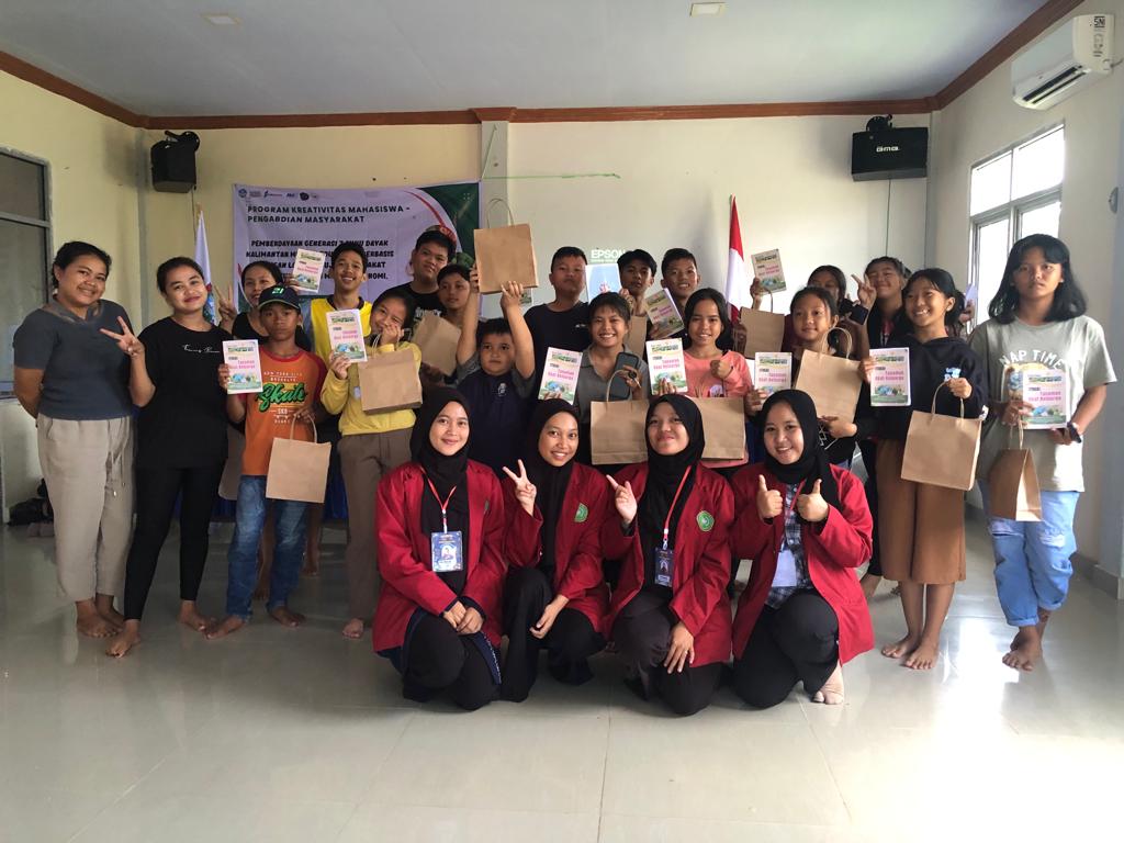 Pemberdayaan generasi z suku dayak kalimantan melalui edudigital berbasis kearifan lokal bebas stunting dan mandiri ekonomi