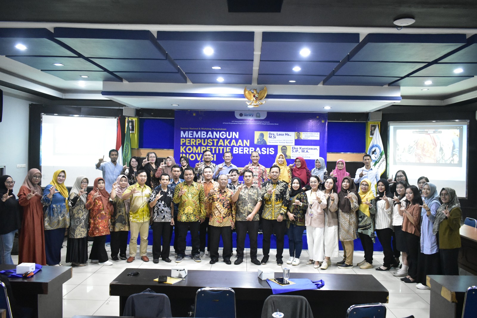 UPT Perpustakaan sukses selenggarakan Seminar Nasional & Workshop Perpustakaan: Membangun Perpustakaan Kompetitif Berbasis Inovasi di Universitas Muhammadiyah Pontianak