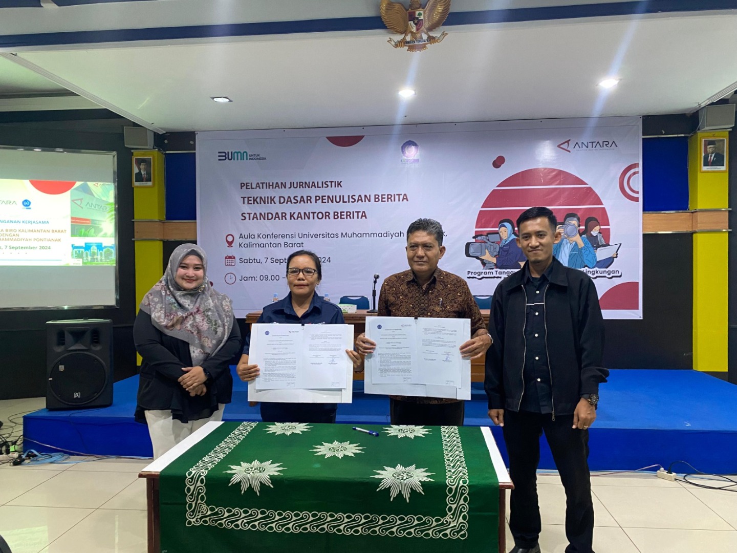 Tingkatkan Kemampuan Jurnalistik, LKBN Antara Adakan Pelatihan untuk Pers Mahasiswa
