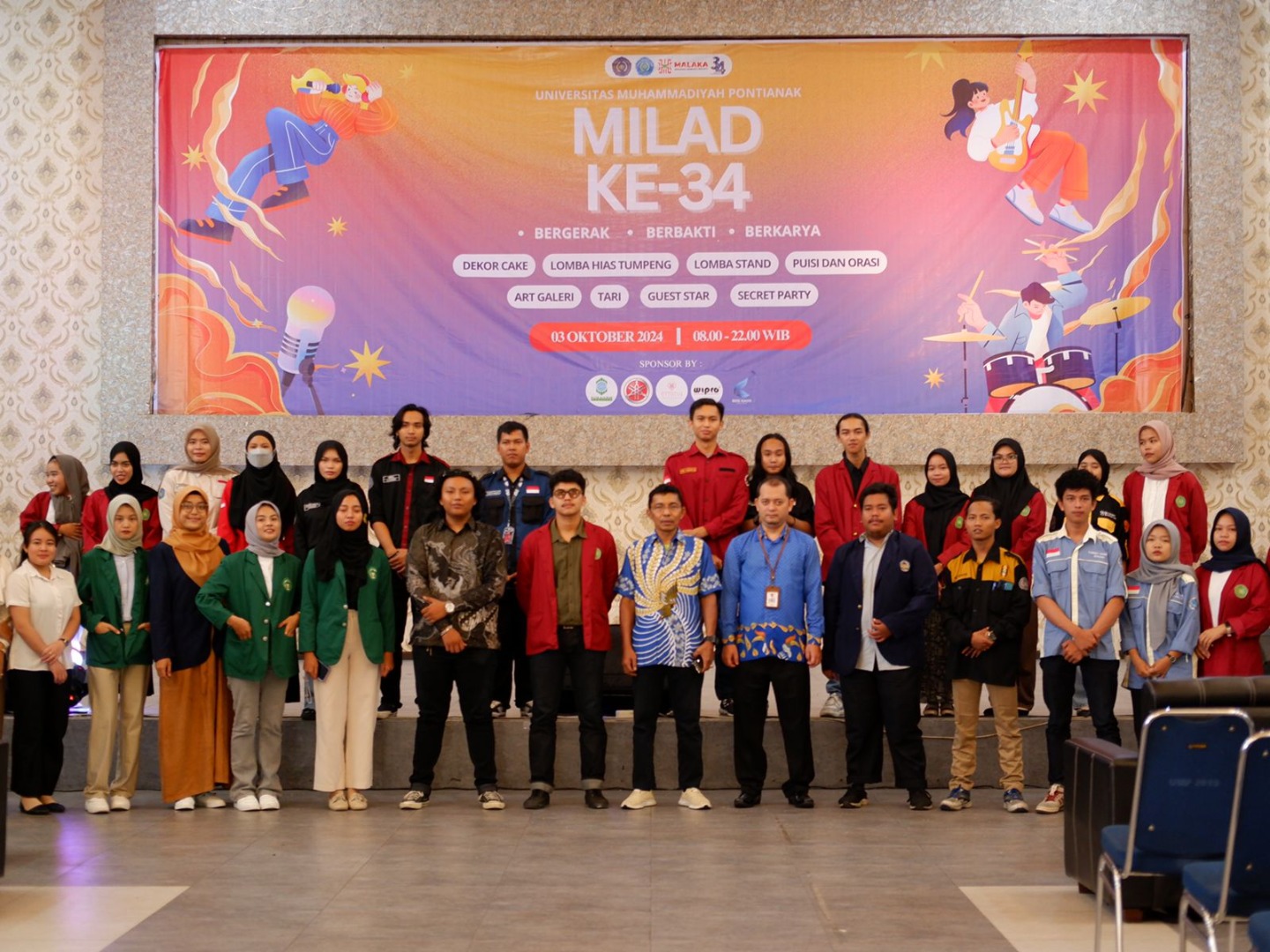 MIlad ke - 34 Universitas Muhammadiyah Pontianak
