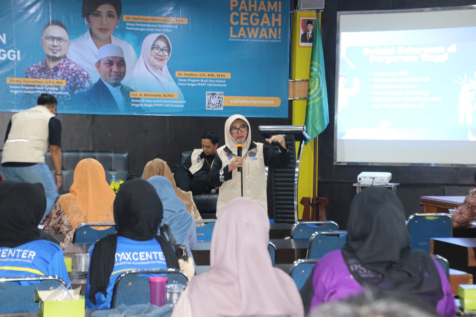 UM Pontianak Gelar Sosialisasi Pencegahan dan Penanganan Kekerasan di Perguruan Tinggi