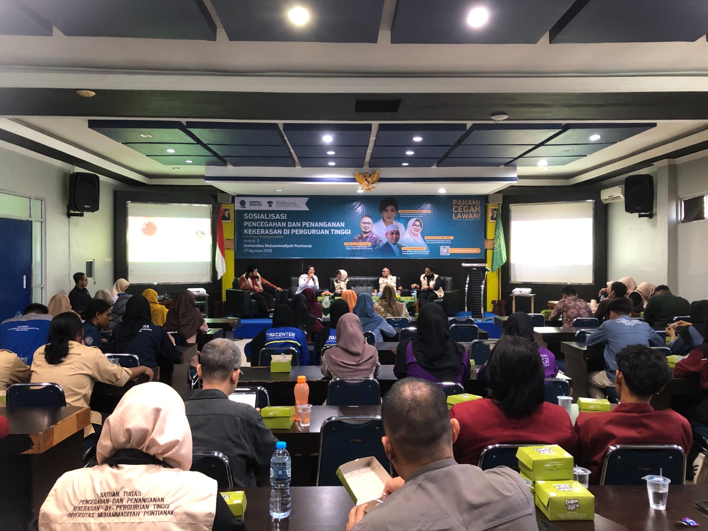 UM Pontianak Gelar Sosialisasi Pencegahan dan Penanganan Kekerasan di Perguruan Tinggi