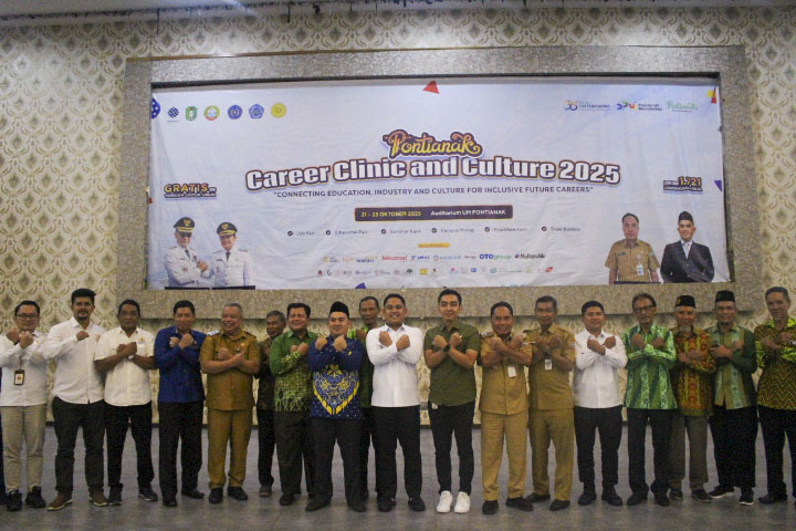 Pontianak Career Clinic and Culture 2025 Resmi Dibuka: Sinergi Pendidikan, Industri, dan Pemerintah Wujudkan SDM Inklusif dan Kompetitif