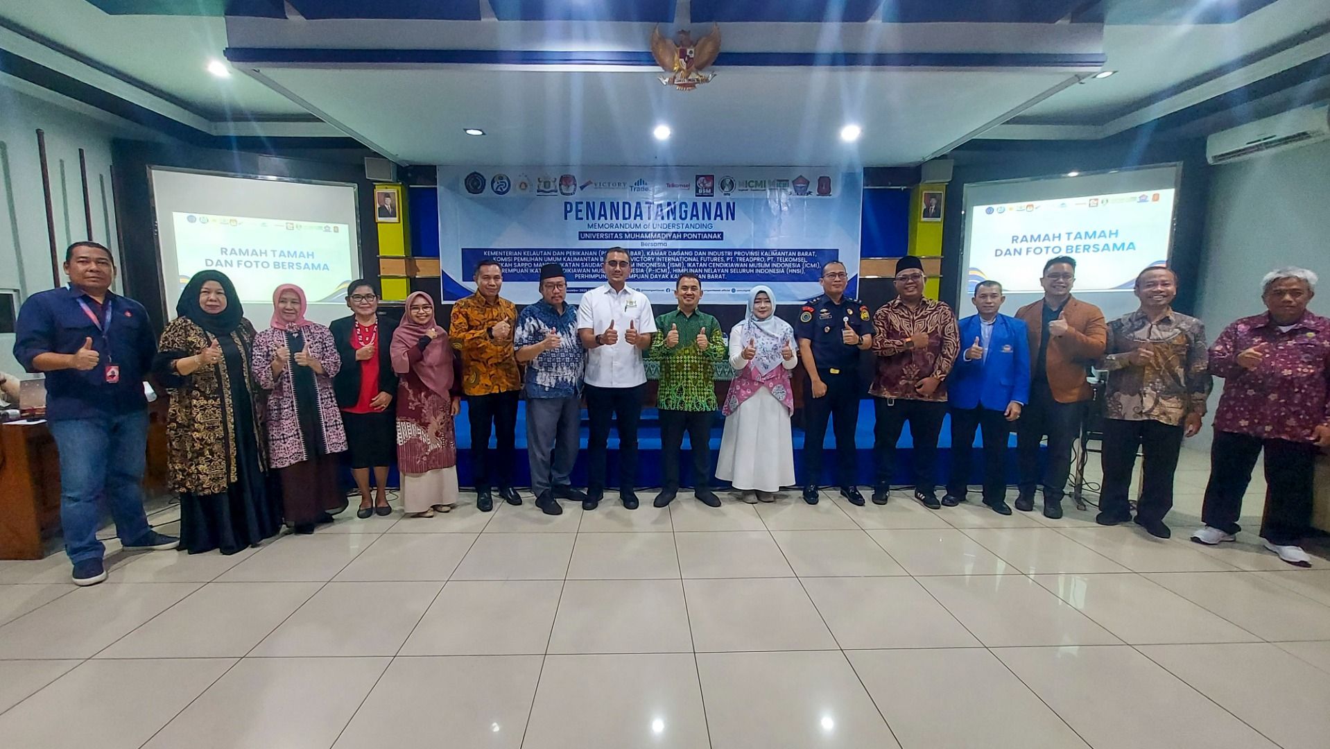 UM Pontianak Teken MoU Bersama 12 Mitra Strategis untuk Perkuat Sinergi Pendidikan dan Pembangunan Daerah