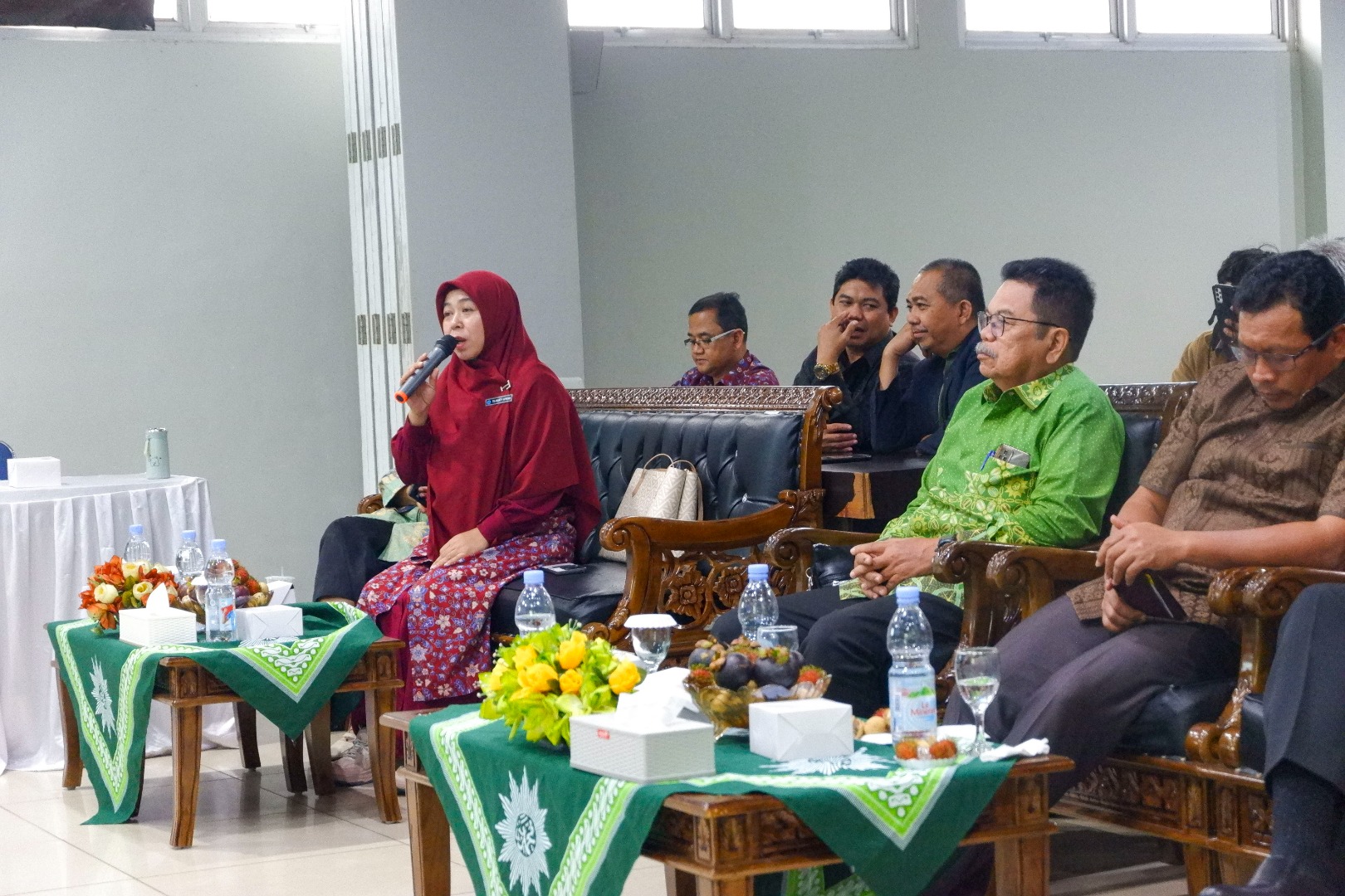 Silaturahim Wamen Diktisaintek Bersama PTMA Kalbar di UM Pontianak