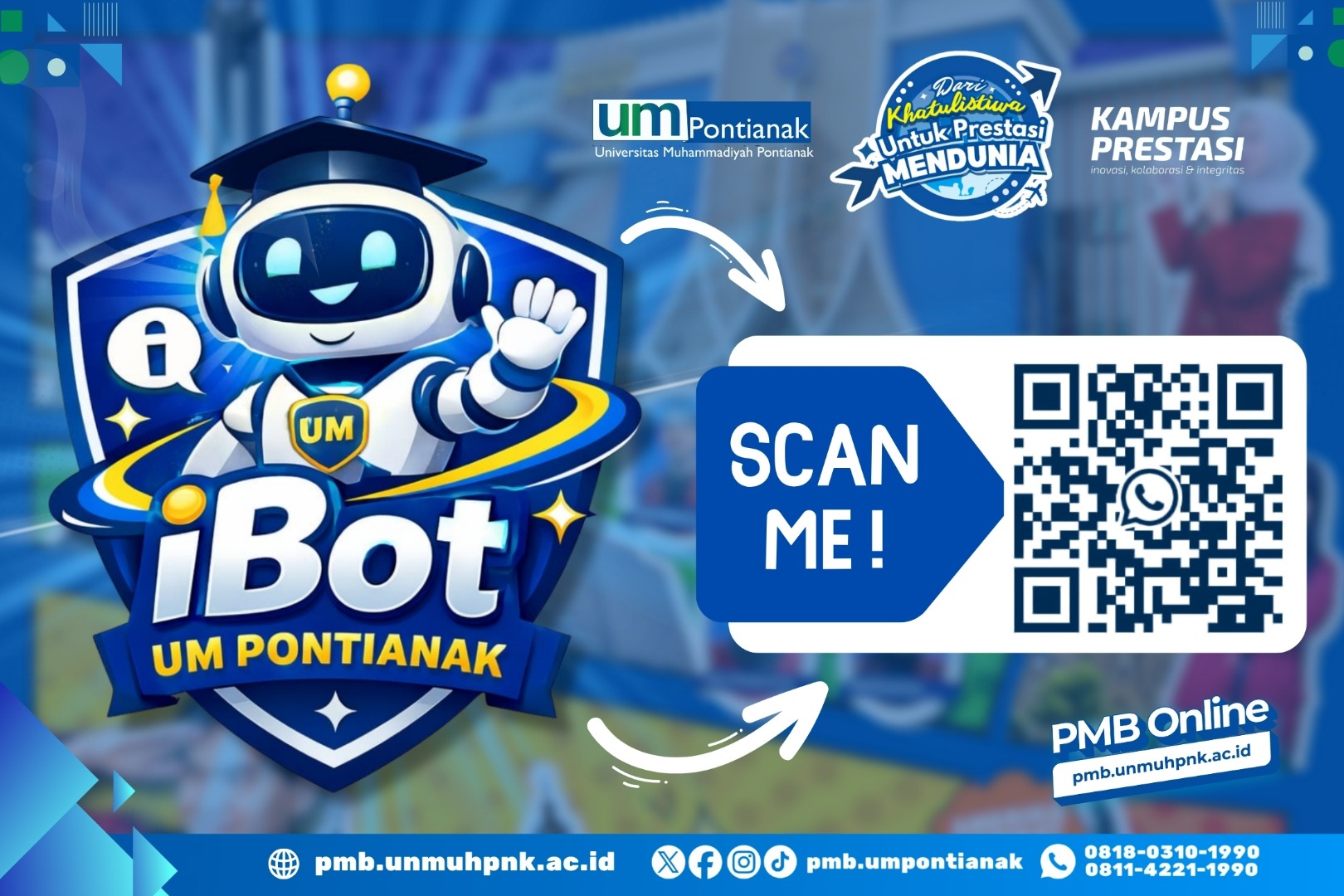 UM Pontianak Luncurkan Chatbot Layanan Mahasiswa Berbasis AI 24 Jam