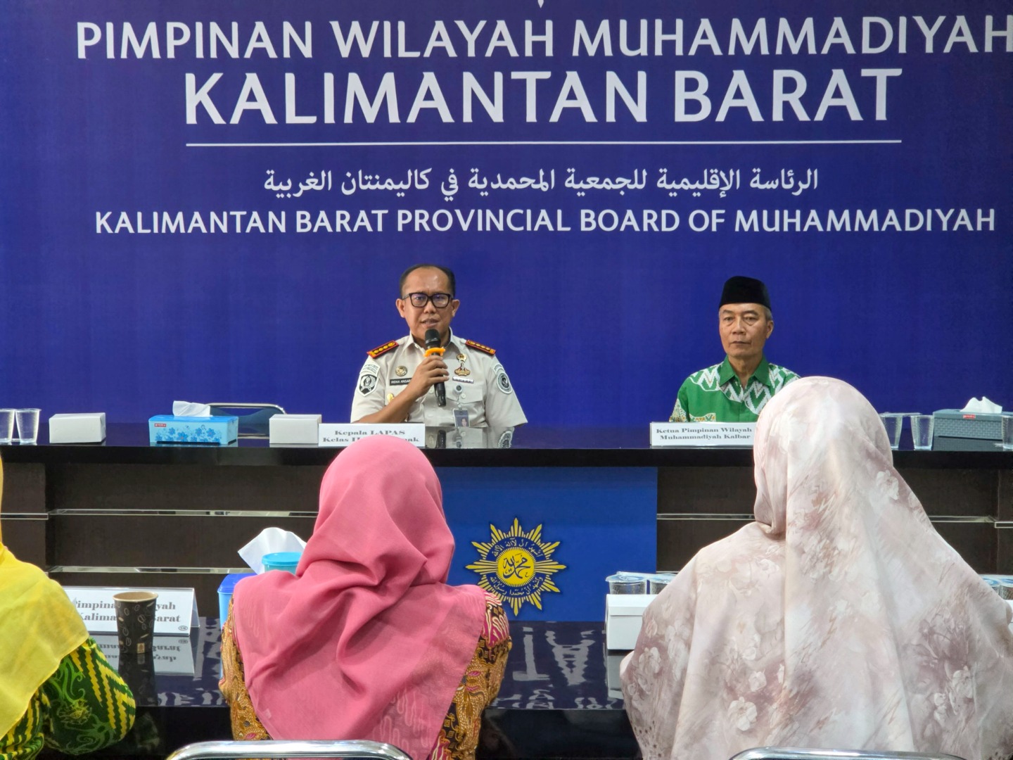PW Muhammadiyah Kalbar Teken PKS Pembinaan Kerohanian dengan Lapas Kelas IIA Pontianak