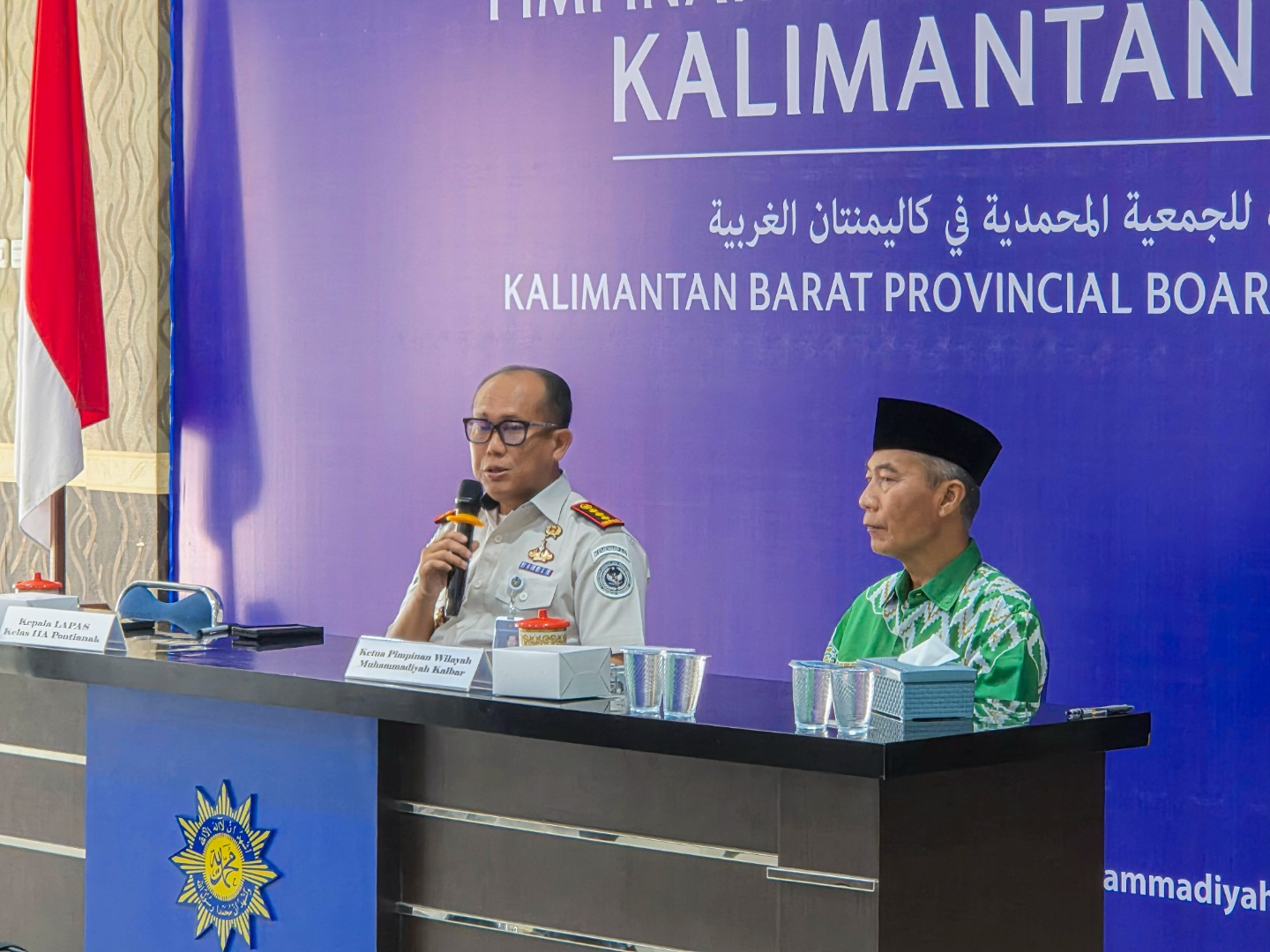 PW Muhammadiyah Kalbar Teken PKS Pembinaan Kerohanian dengan Lapas Kelas IIA Pontianak