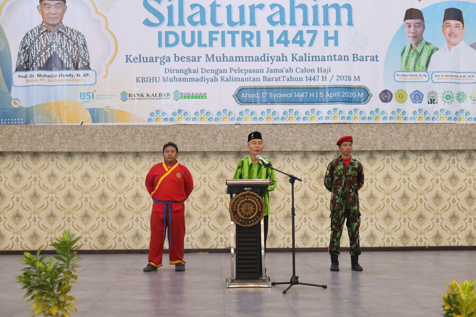 Halal Bihalal Muhammadiyah Kalbar di UM Pontianak, Perkuat Ukhuwah dan Lepas Jemaah Haji
