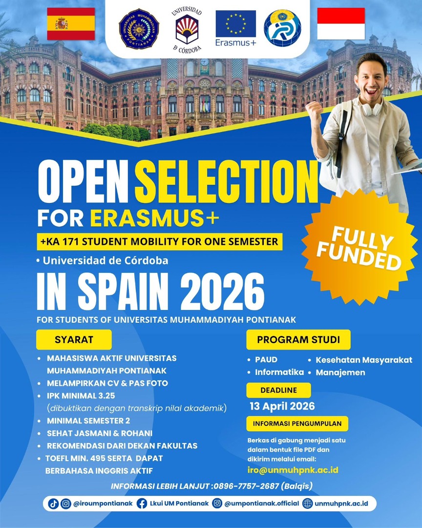 OPEN SELECTION Erasmus+