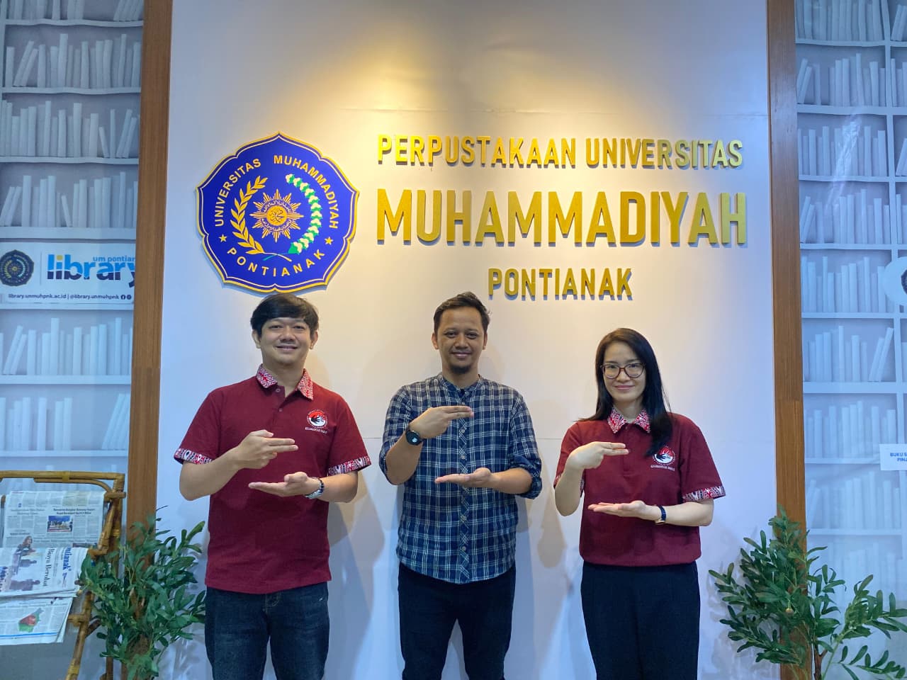 Belajar Bahasa Isyarat Bersama Pusbisindo Kalimantan Barat, Perpustakaan UM Pontianak Dorong Kampus Lebih Inklusif