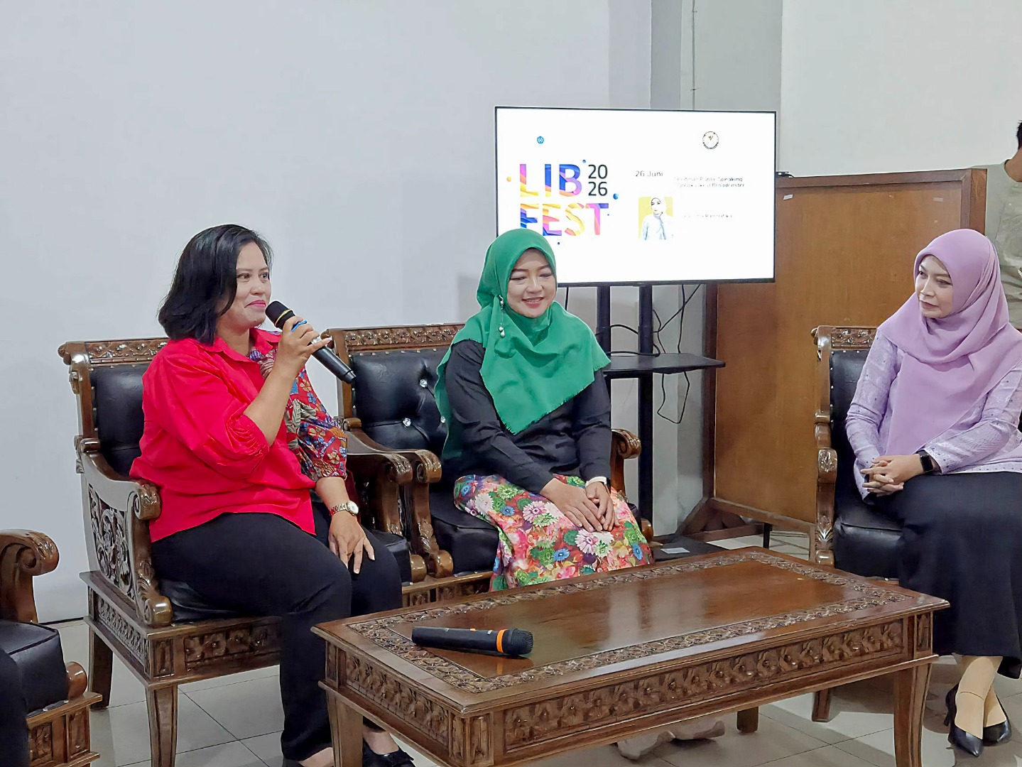 LIBFEST26 Hadirkan Pelatihan Public Speaking Speak Like a Broadcaster