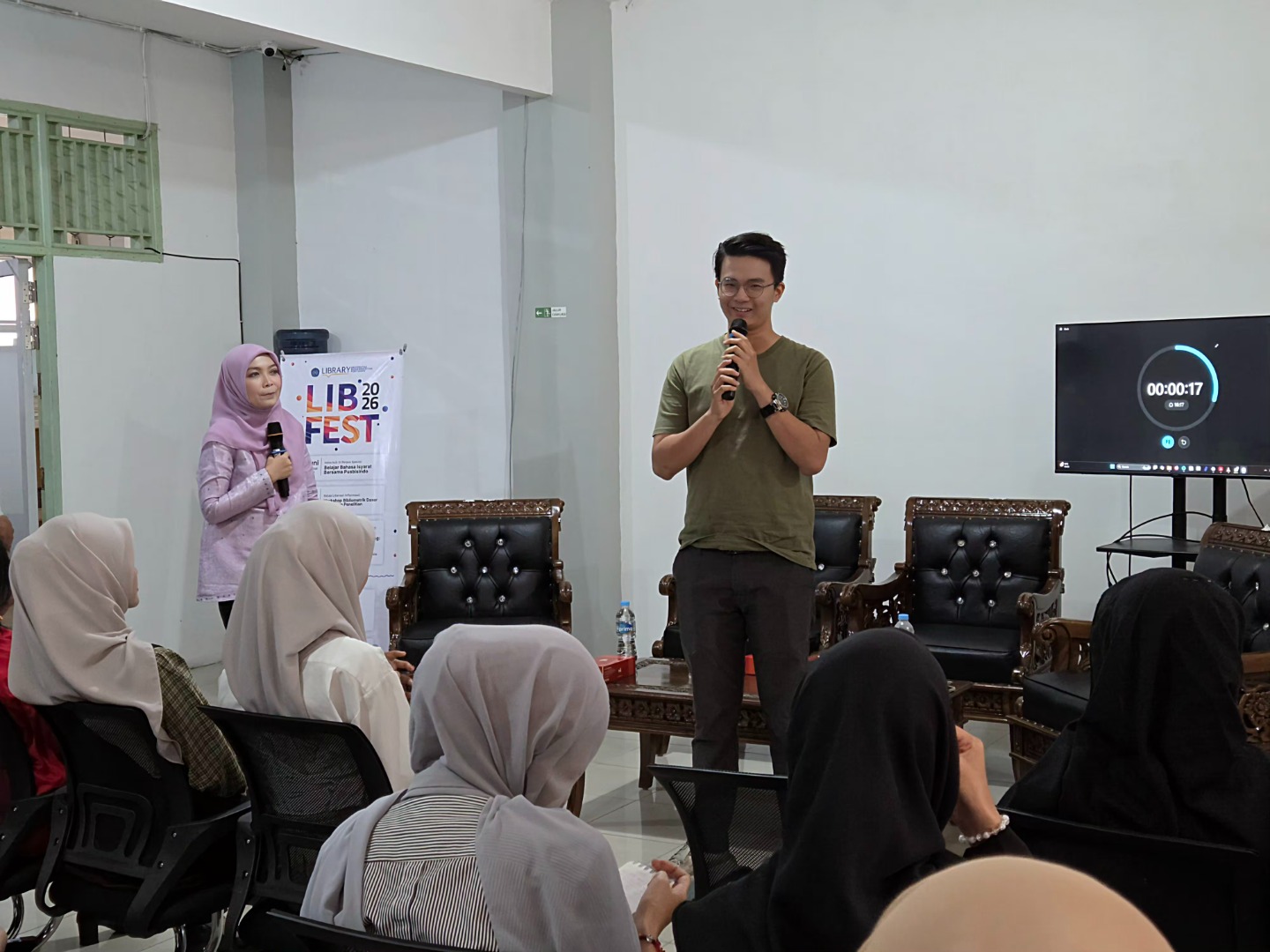 LIBFEST26 Hadirkan Pelatihan Public Speaking Speak Like a Broadcaster