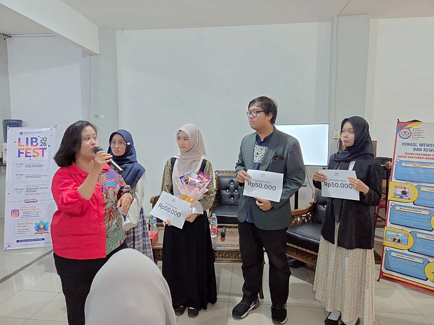 LIBFEST26 Hadirkan Pelatihan Public Speaking Speak Like a Broadcaster