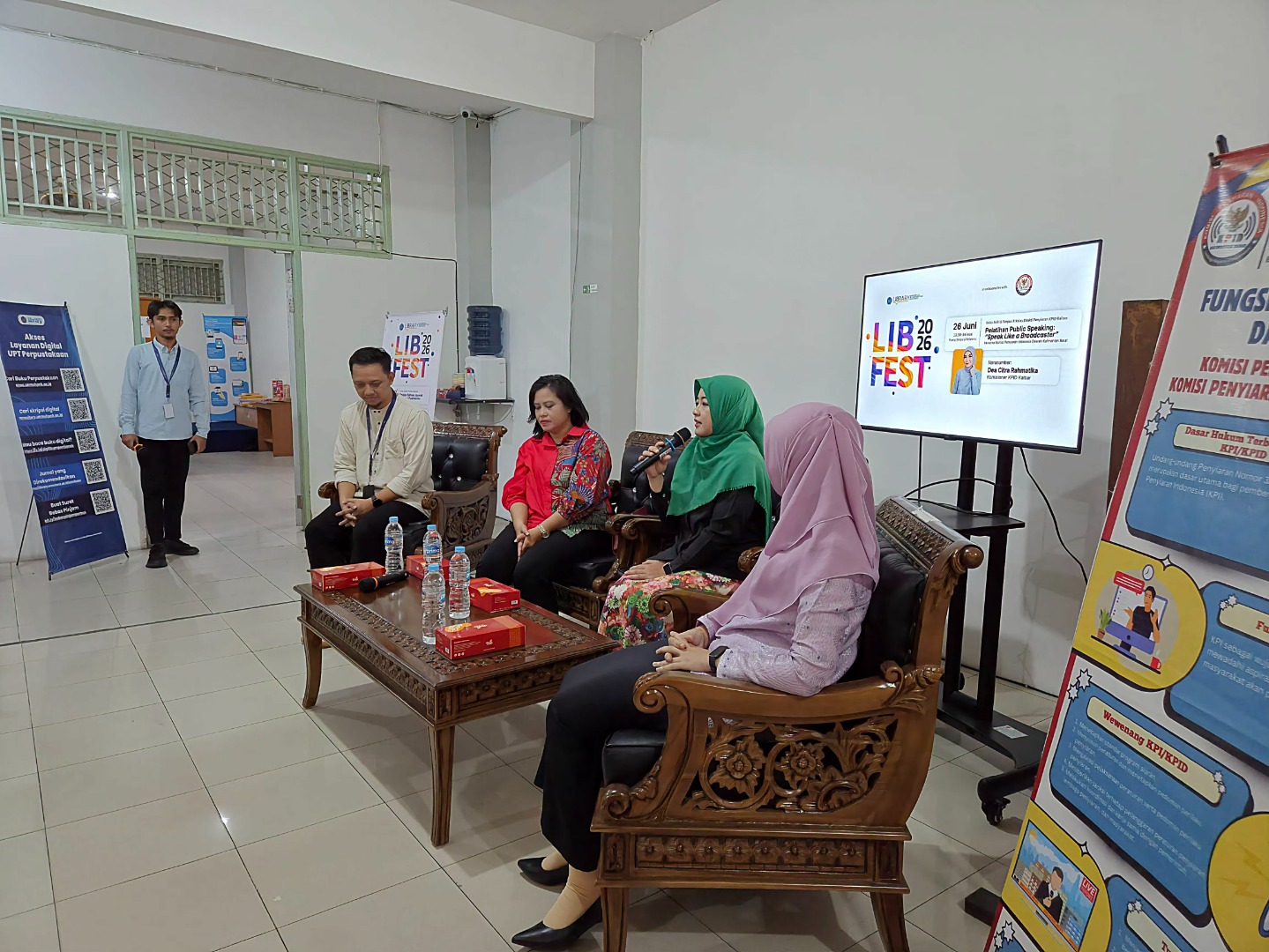LIBFEST26 Hadirkan Pelatihan Public Speaking â€œSpeak Like a Broadcasterâ€