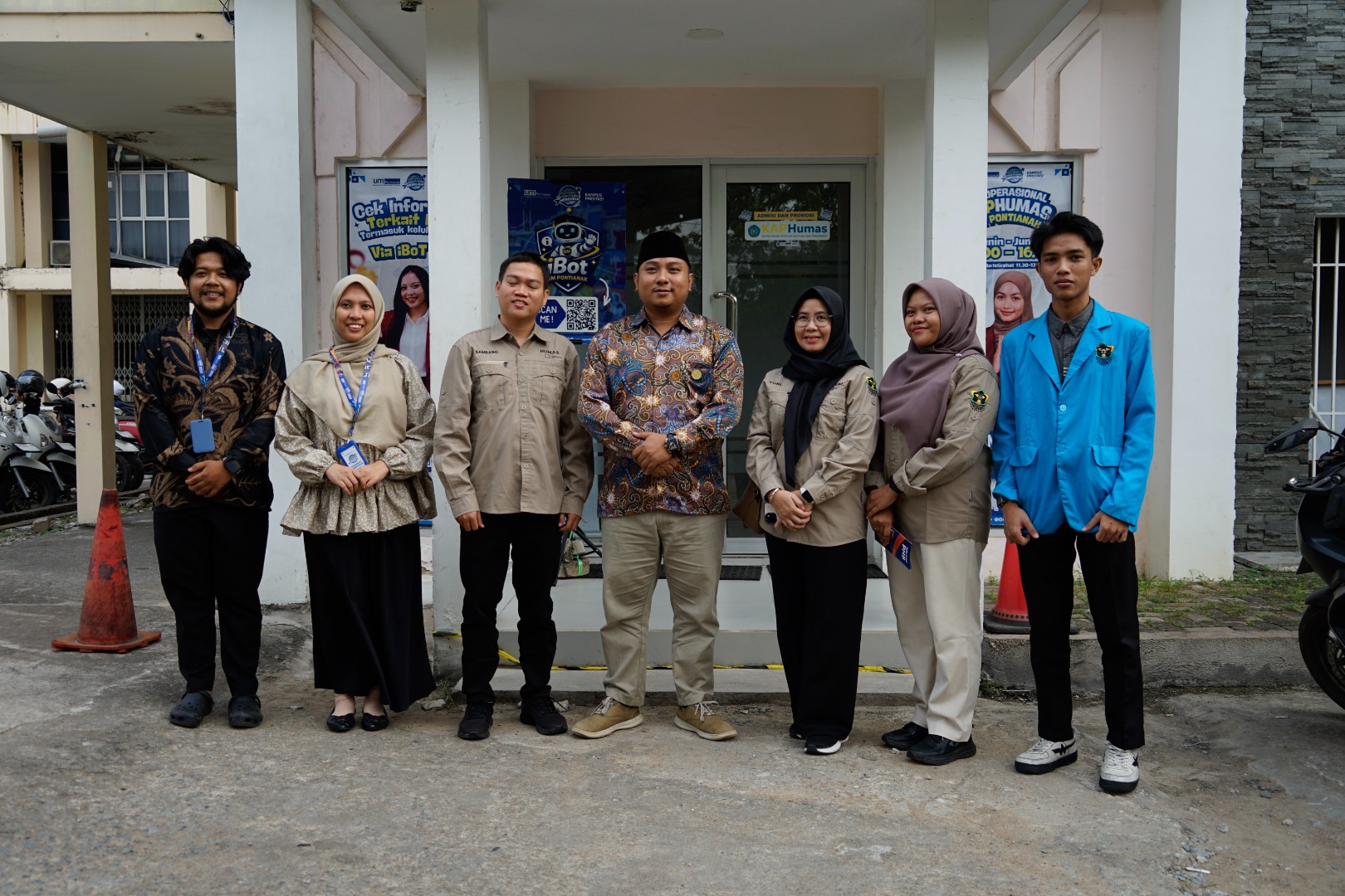 UM Pontianak Berbagi Praktik Pengelolaan Kehumasan dalam Benchmarking Bersama IAIN Pontianak