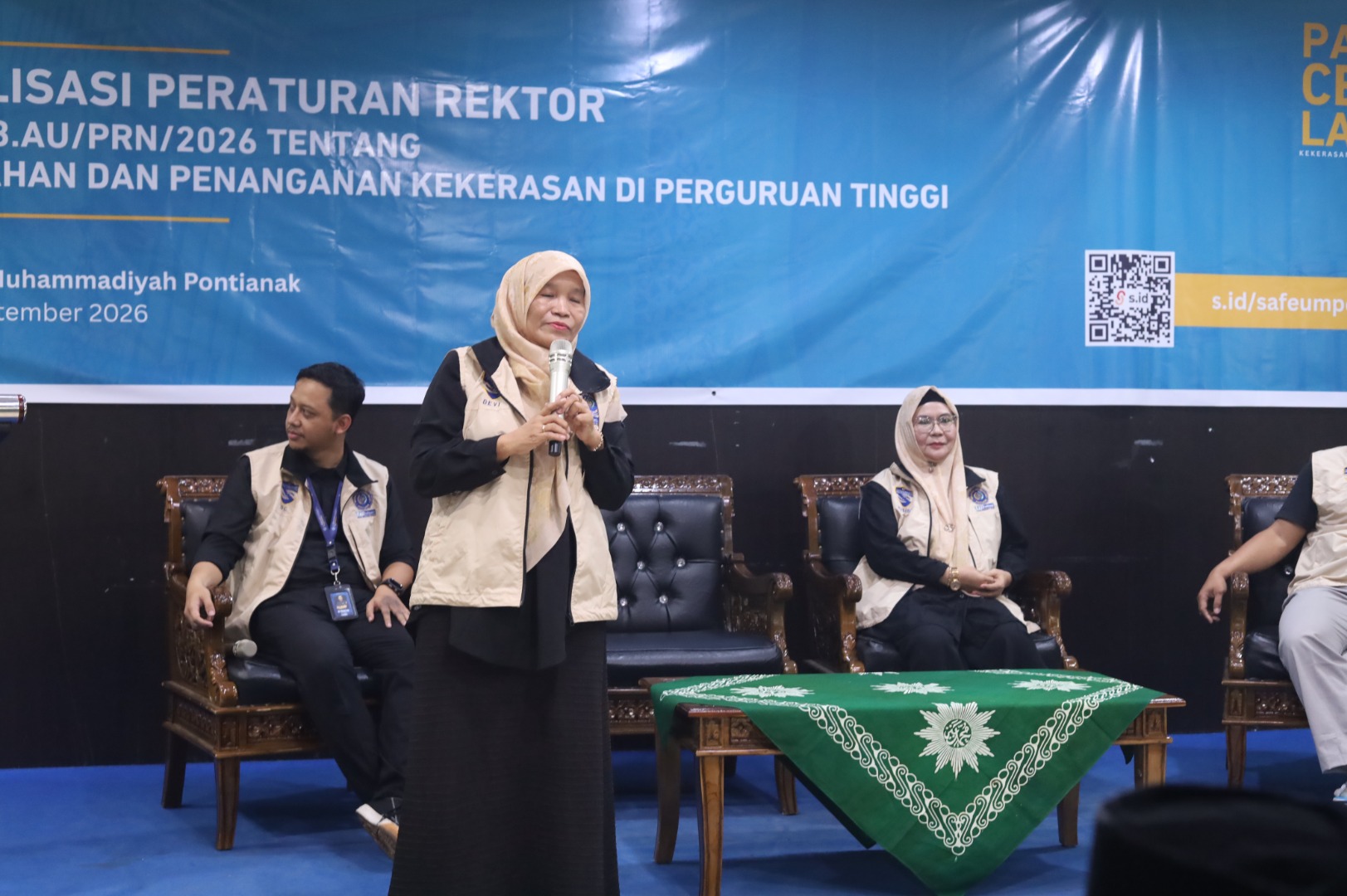 UM Pontianak Sosialisasikan Pencegahan dan Penanganan Kekerasan kepada Dosen dan Tendik