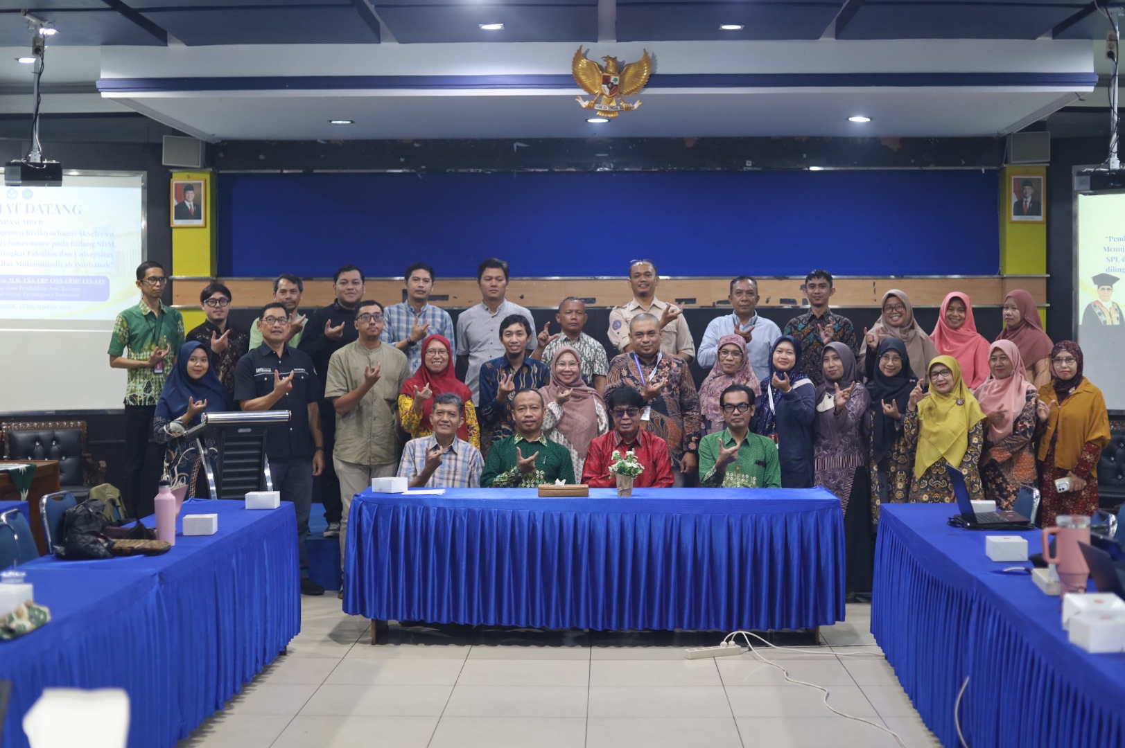 UM Pontianak Perkuat Good University Governance melalui Pendampingan Manajemen Risiko