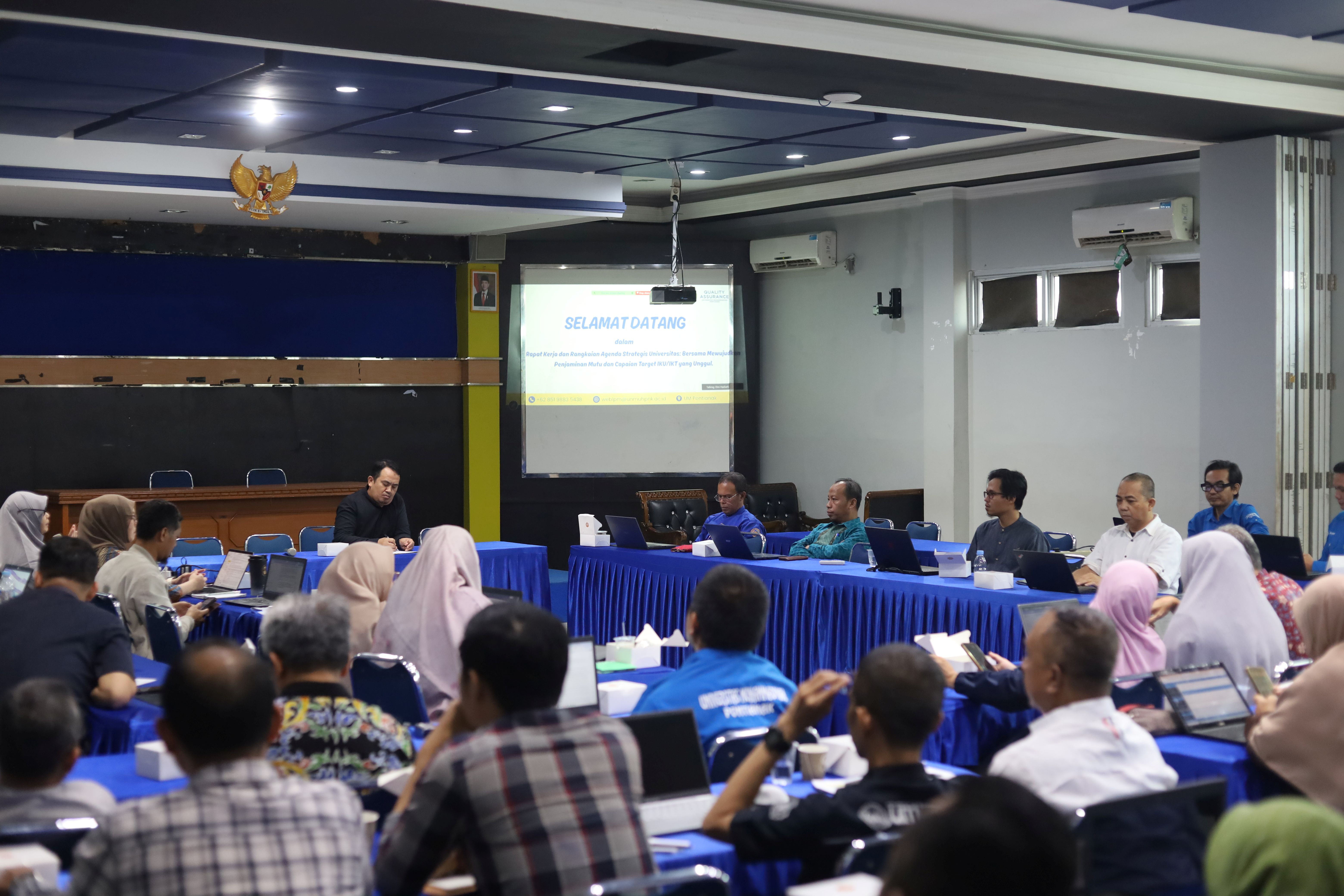 UM Pontianak Gelar RTM dan Rapat Kerja, Perkuat Evaluasi dan Perencanaan Kinerja 2026/2027