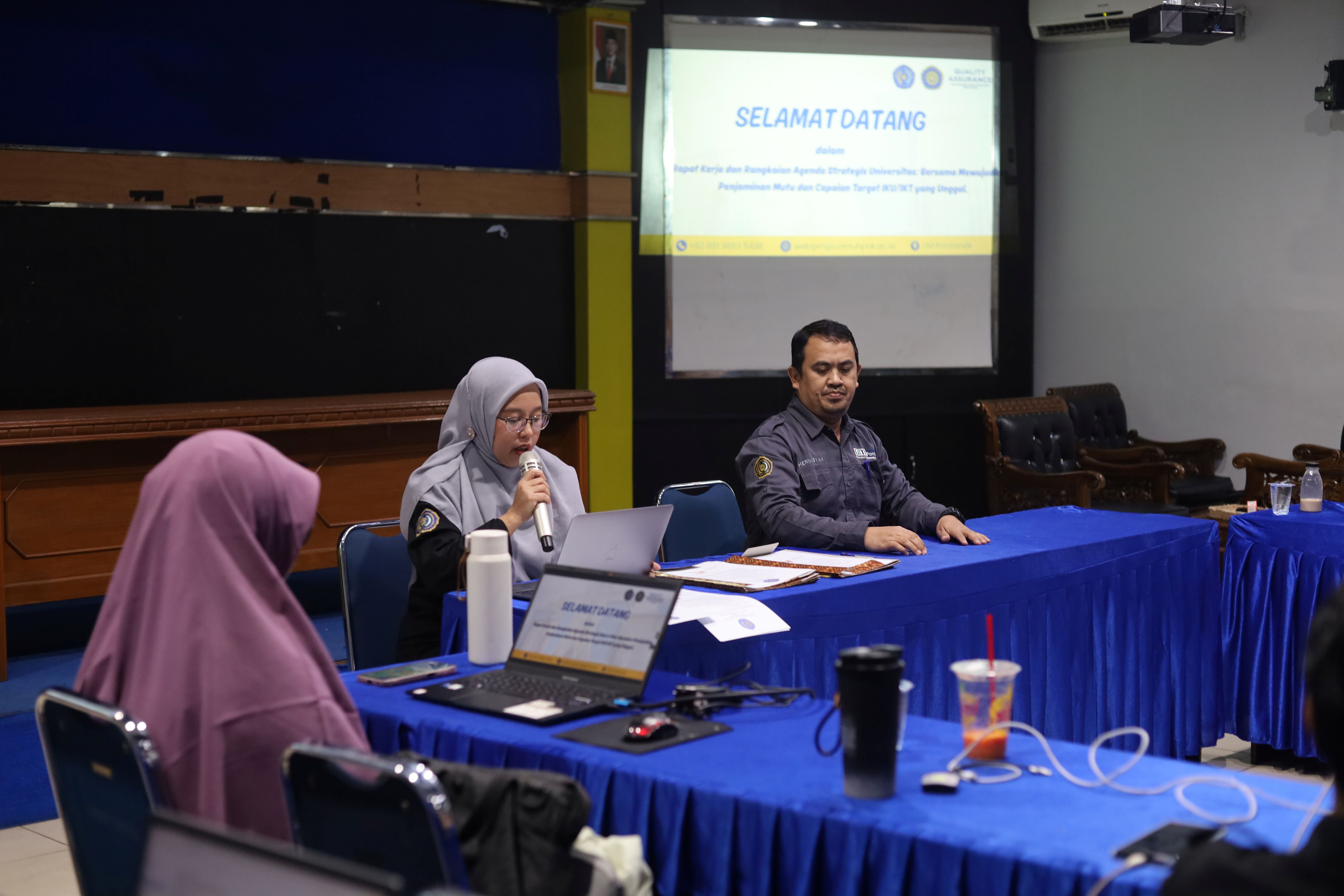 Pelaksanaan rapat kerja hari kedua